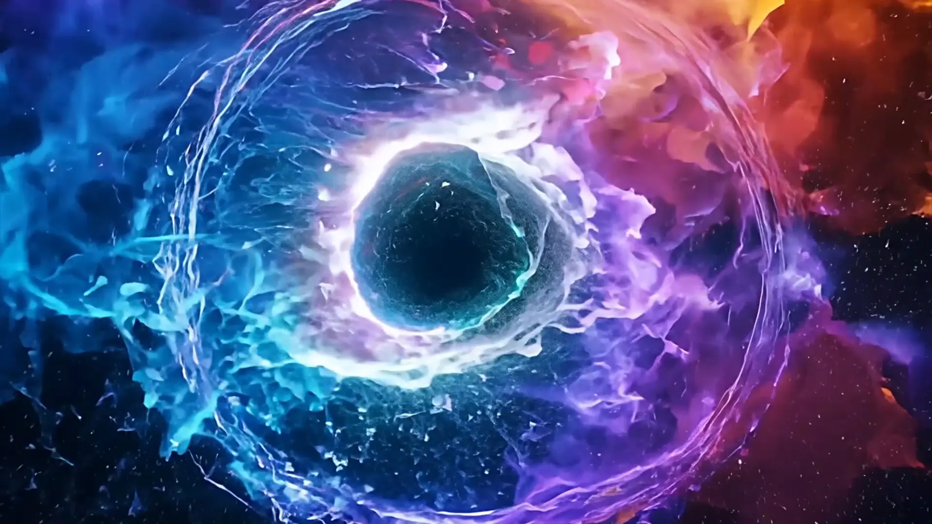 Epic Vortex Transition Background for Logo Animations